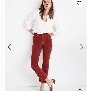 Madewell Cali Demi-Boot Corduroys